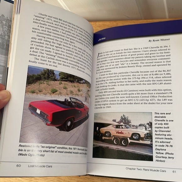 Lost Muscle Cars Book-Hardcover with jacket-GUC - Picture 13 of 15